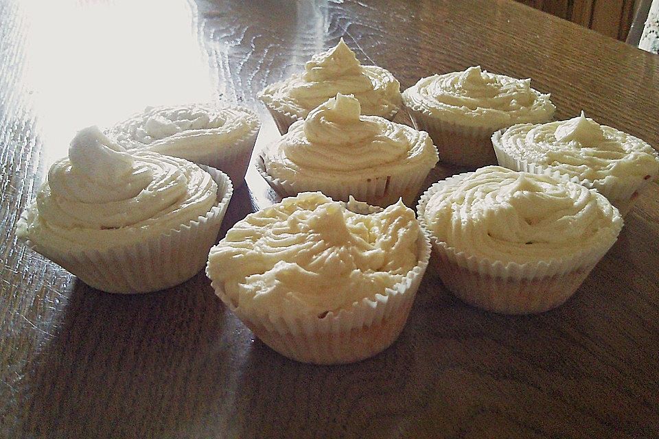 Cupcakes mit Vanille