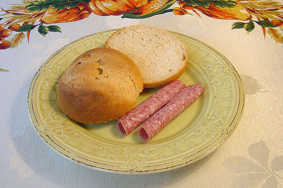 Berliner Schrippen und Mohnbrötchen