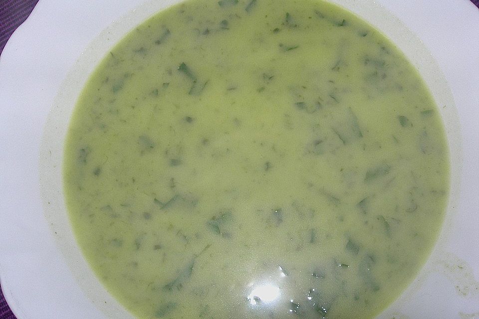 Bärlauchsuppe