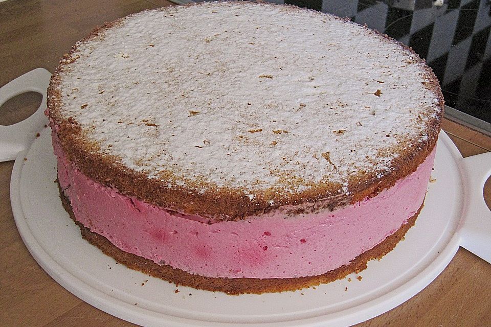 Himbeer - Topfen - Torte