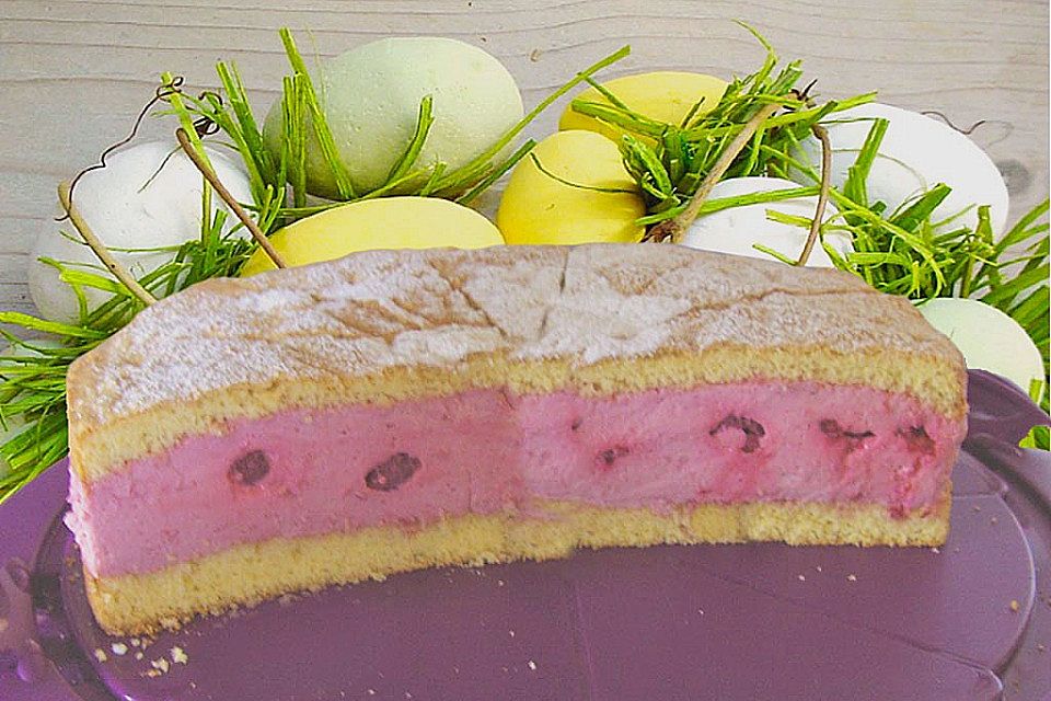 Himbeer - Topfen - Torte