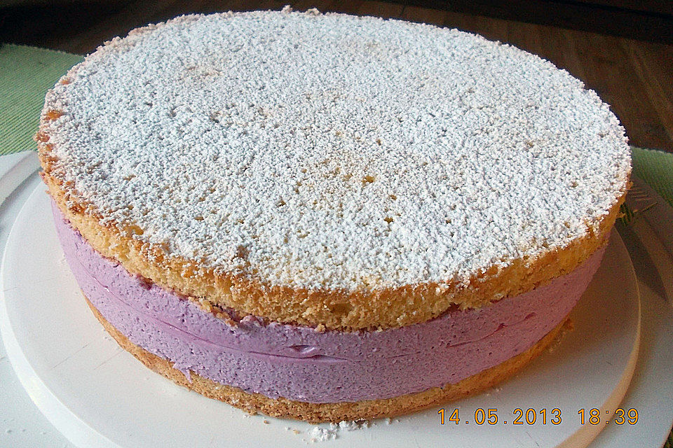 Himbeer - Topfen - Torte