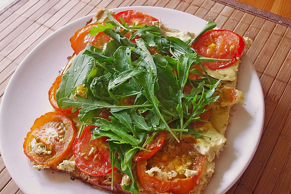 Tomaten Tarte - Tomatenkuchen