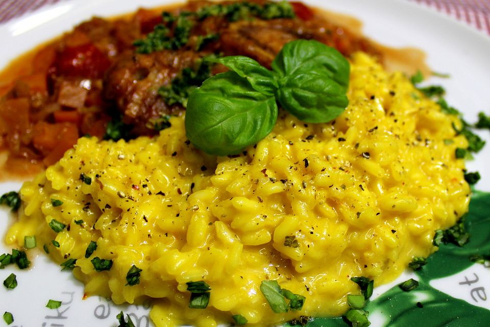 Risotto alla milanese