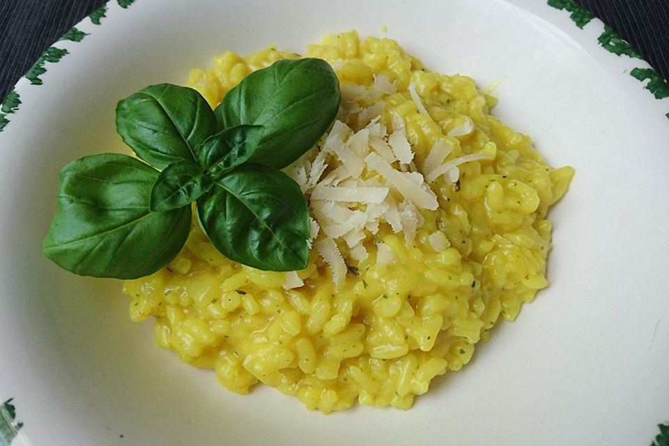 Risotto alla milanese