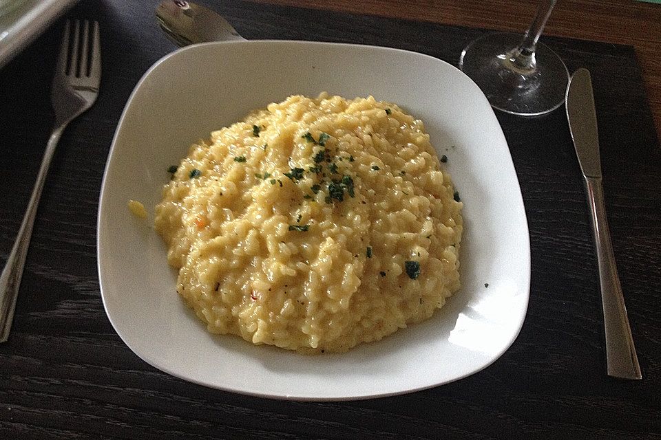 Risotto alla milanese