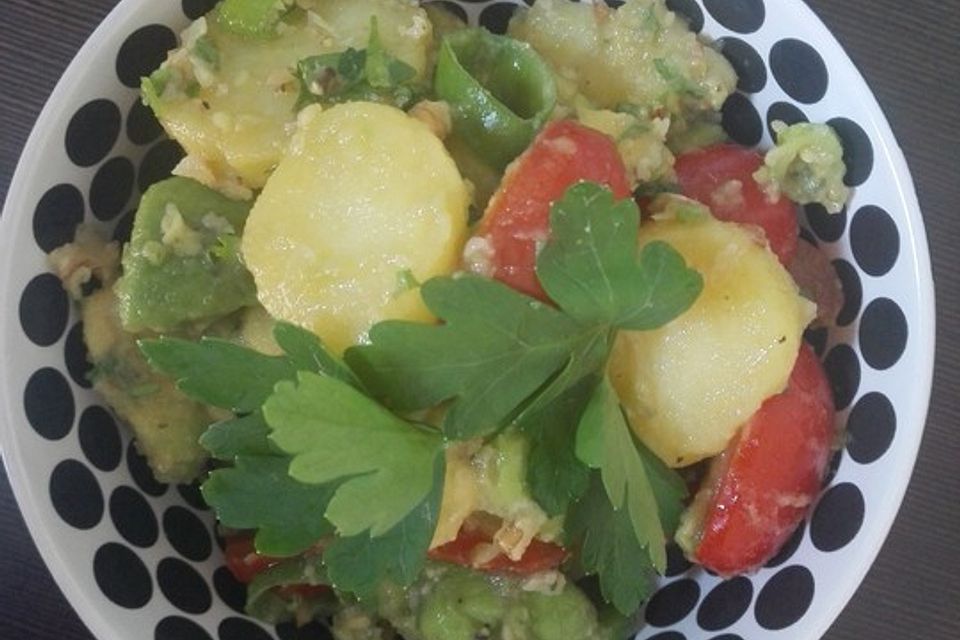 Kartoffel - Avocado Salat