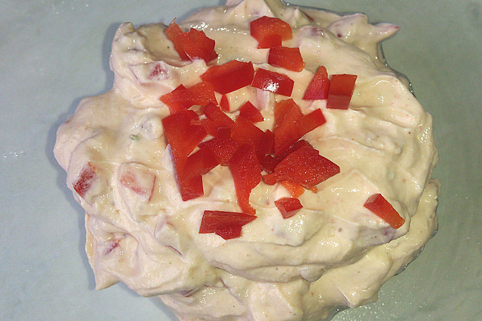 Paprika - Frischkäse - Creme