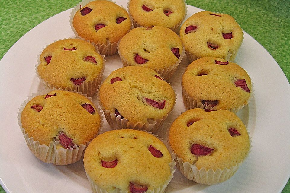 Muffins mit verschiedenem Obst