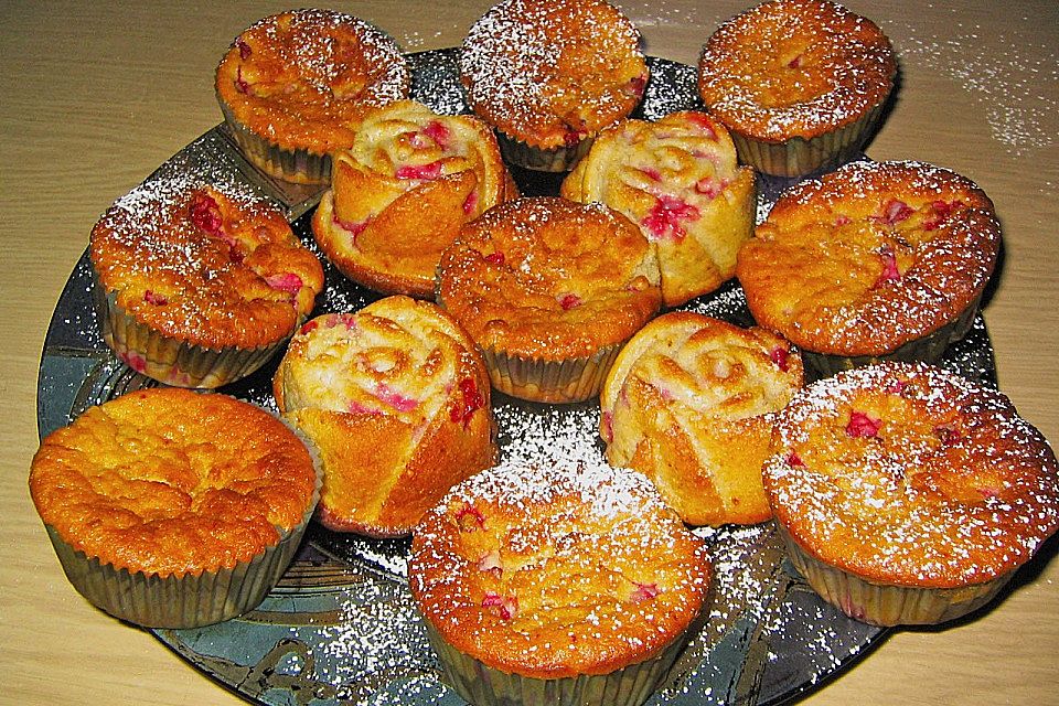 Ribisel - Muffins mit Haferflocken