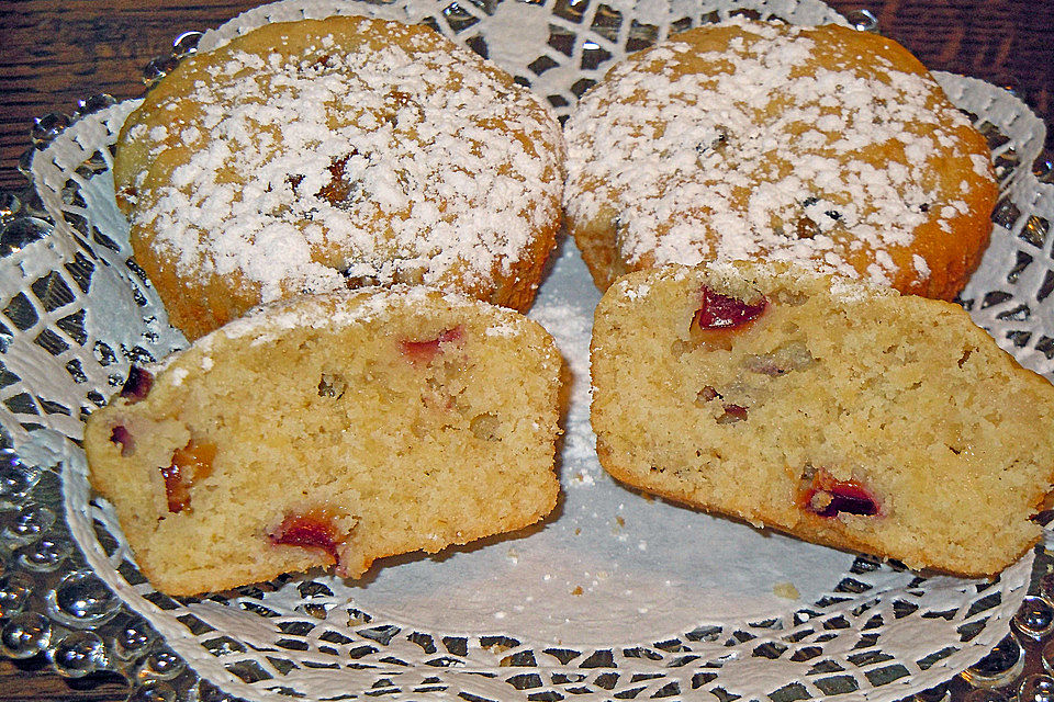 Ribisel - Muffins mit Haferflocken