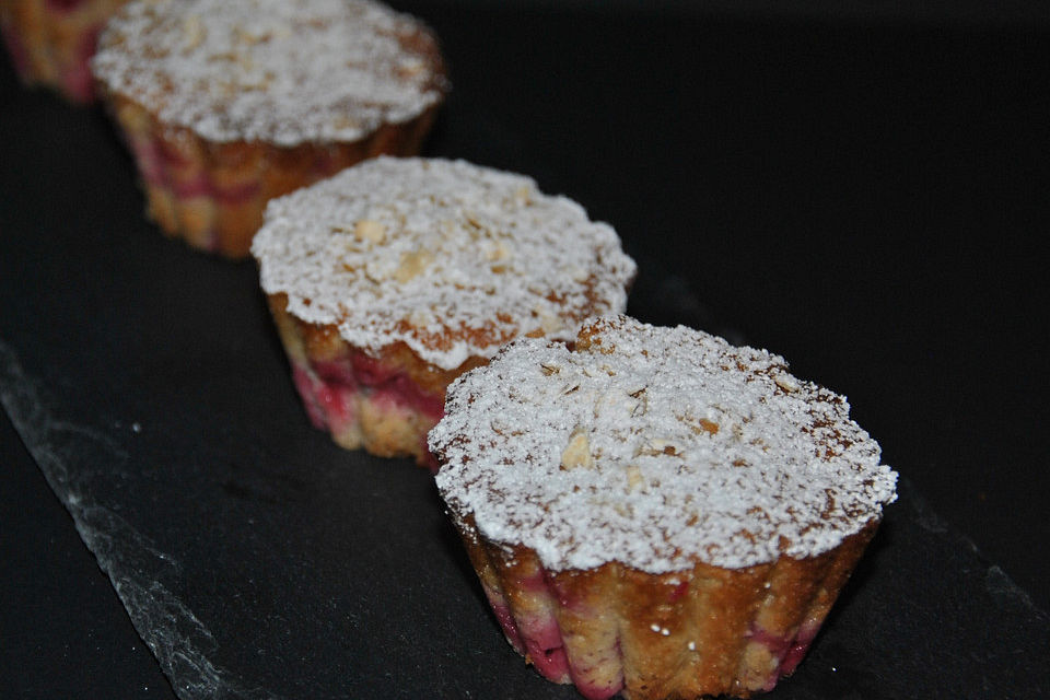 Ribisel - Muffins mit Haferflocken