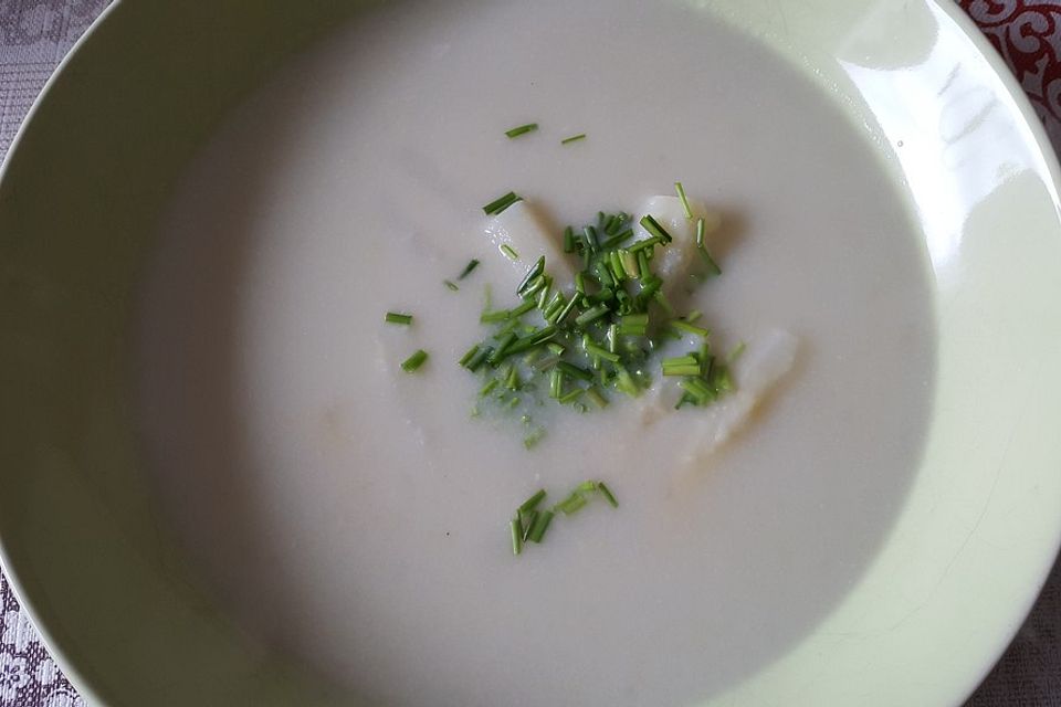 Spargelcremesuppe