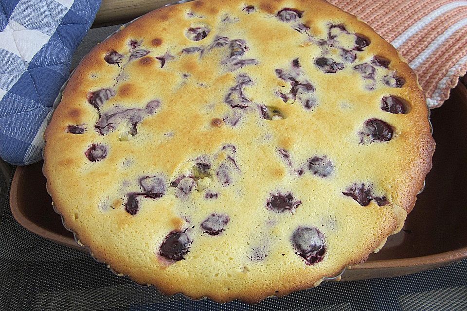 Inschens Sauerkirschkuchen mit Sauerrahmguss