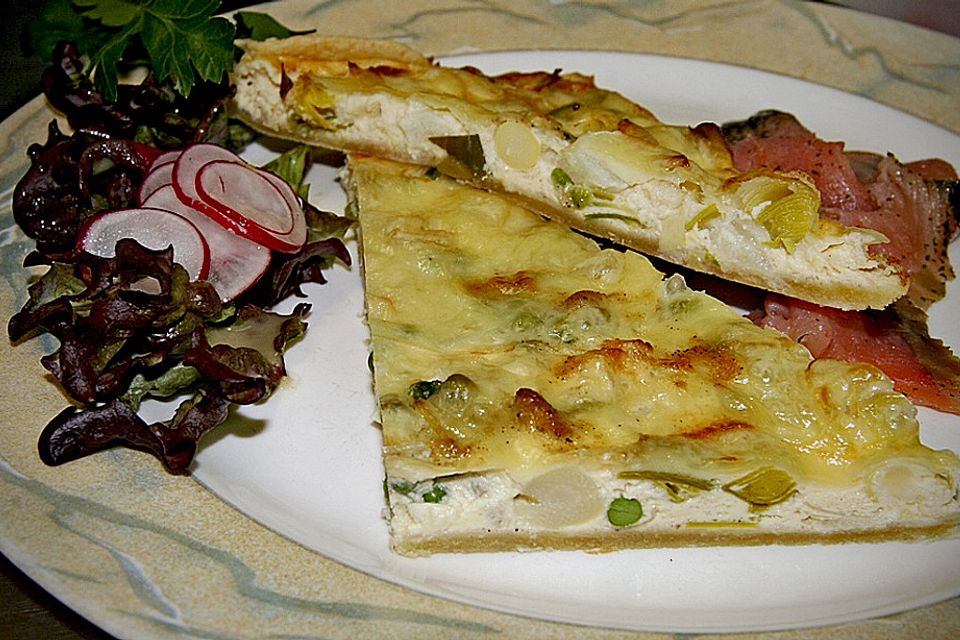 Ronneburger Spargel - Quiche