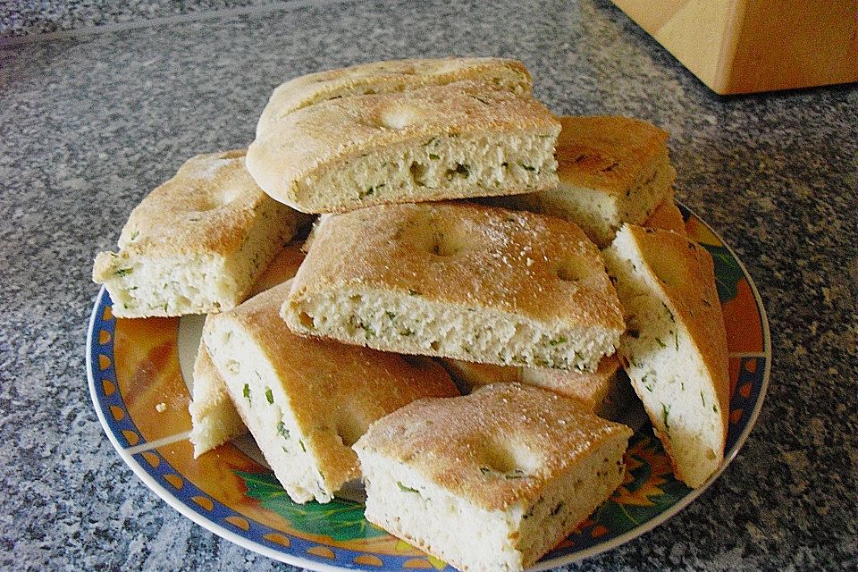 Kräuter - Focaccia