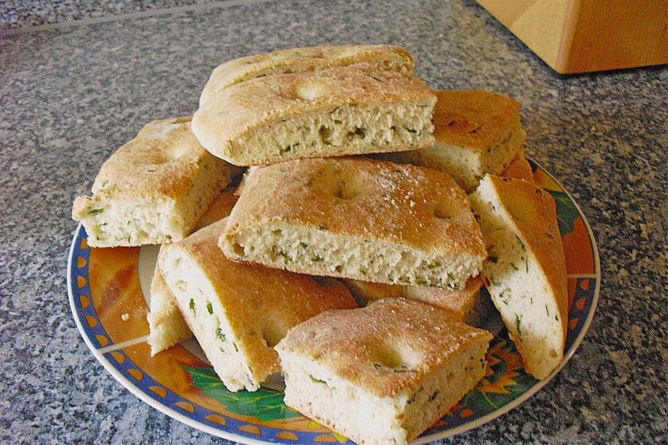 Kräuter - Focaccia