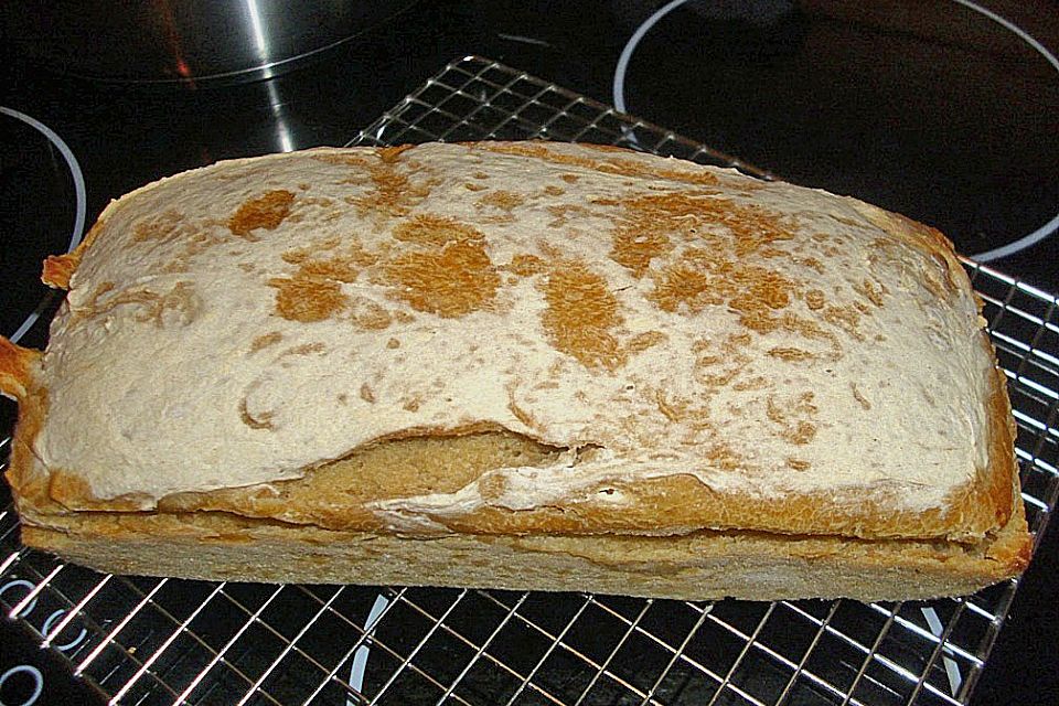 Einfaches Roggen - Weizen - Mischbrot