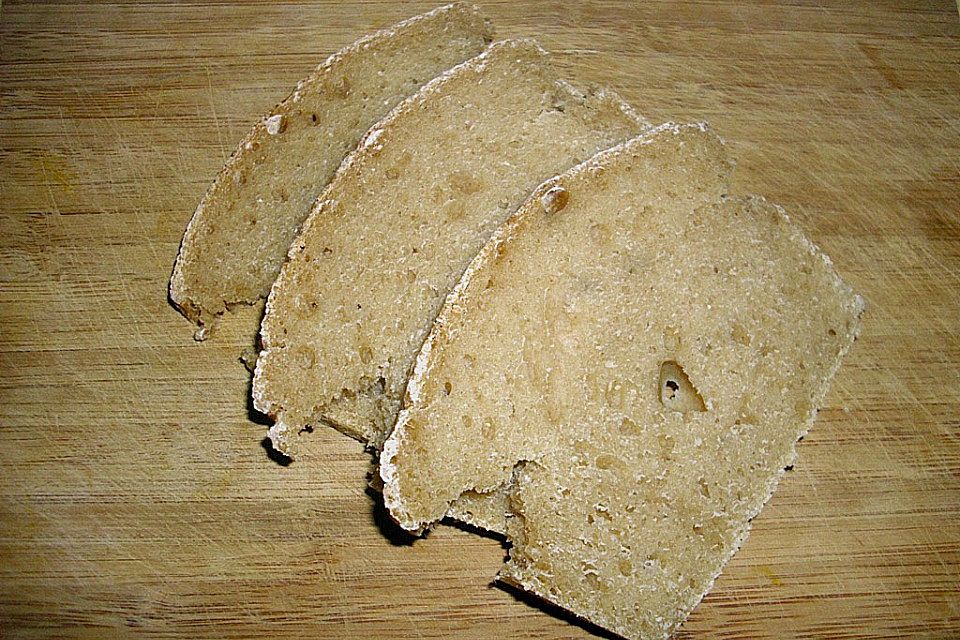 Einfaches Roggen - Weizen - Mischbrot