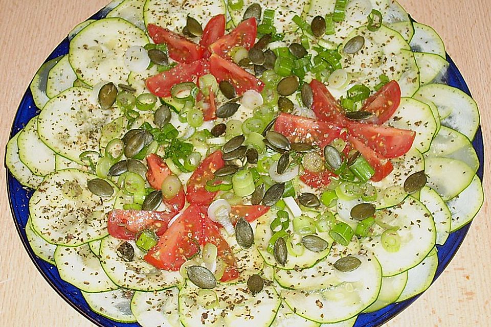 Zucchini-Carpaccio