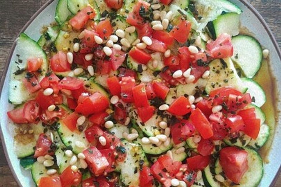 Zucchini-Carpaccio