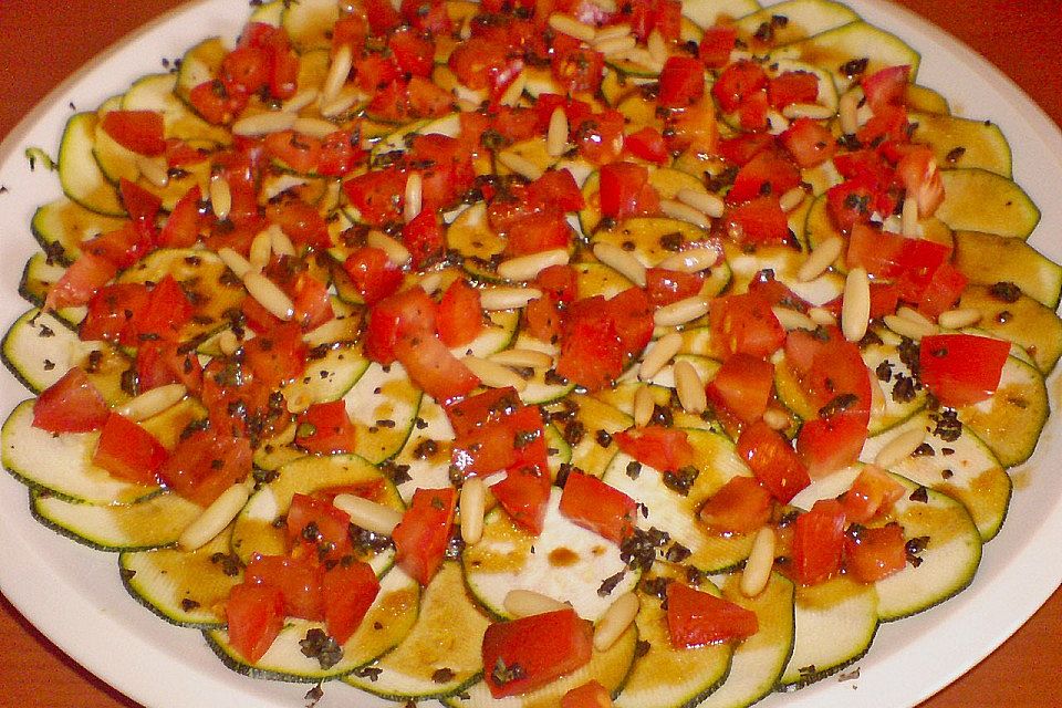 Zucchini-Carpaccio