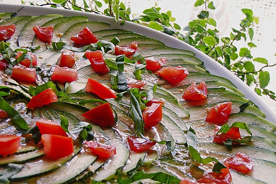 Zucchini-Carpaccio