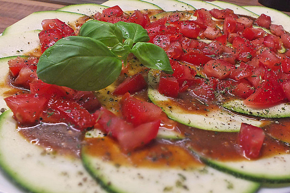 Zucchini-Carpaccio