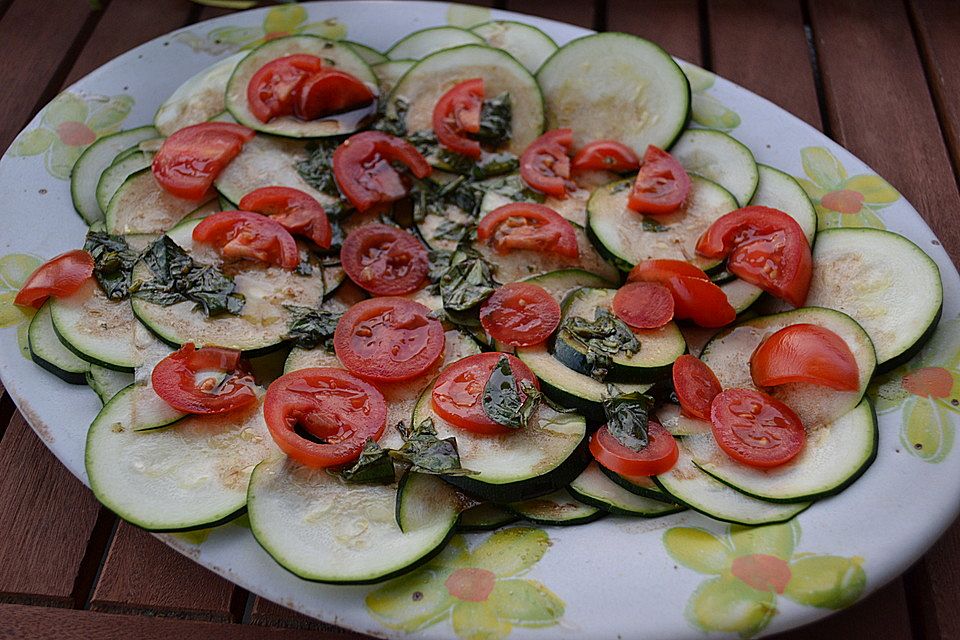 Zucchini-Carpaccio