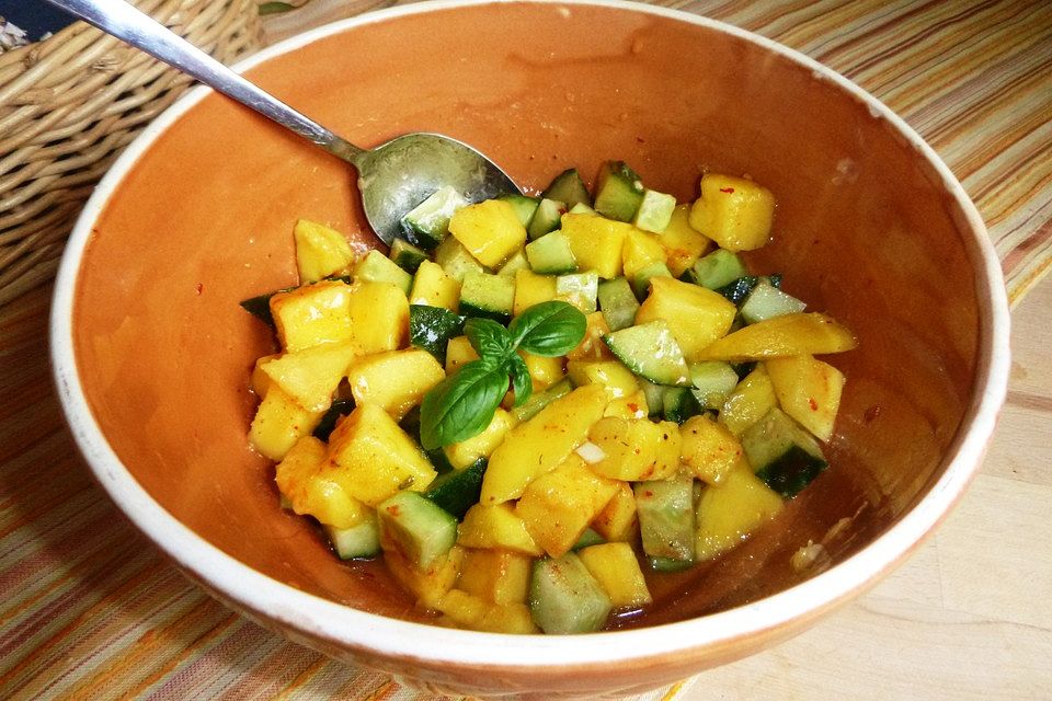 Mango - Gurken - Salat