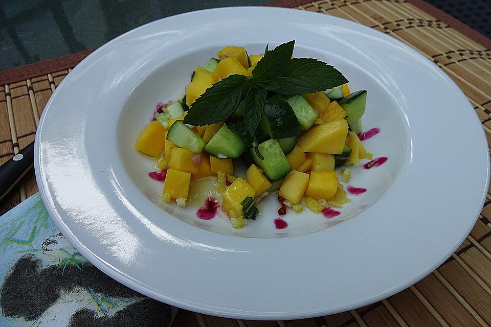 Mango - Gurken - Salat