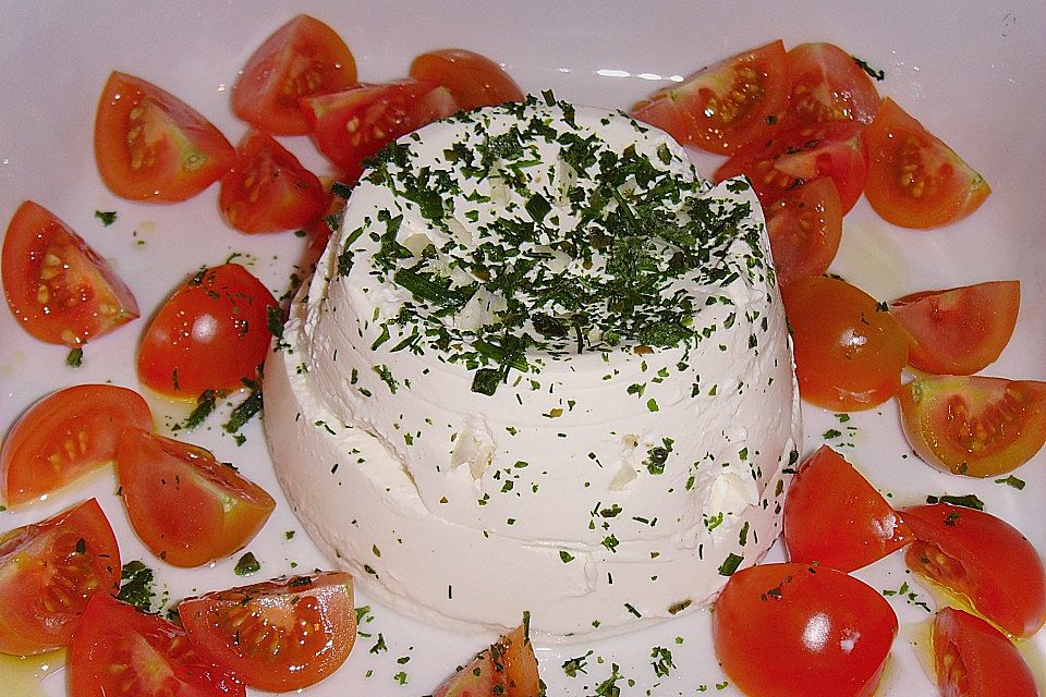 Gebackener Ricotta