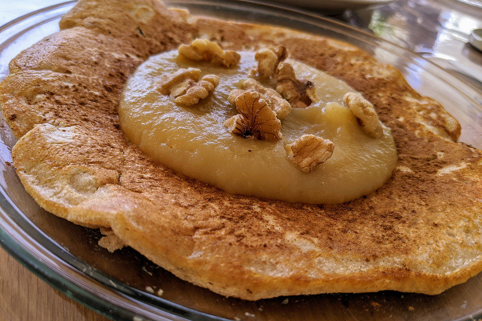 Pfannkuchen mit Hafermilch