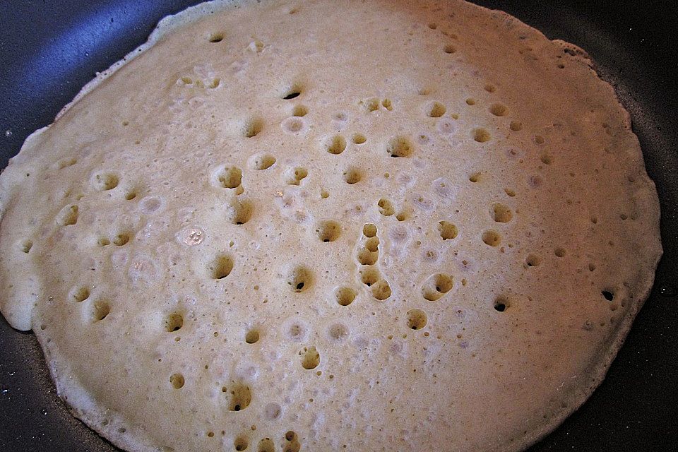 Pfannkuchen mit Hafermilch