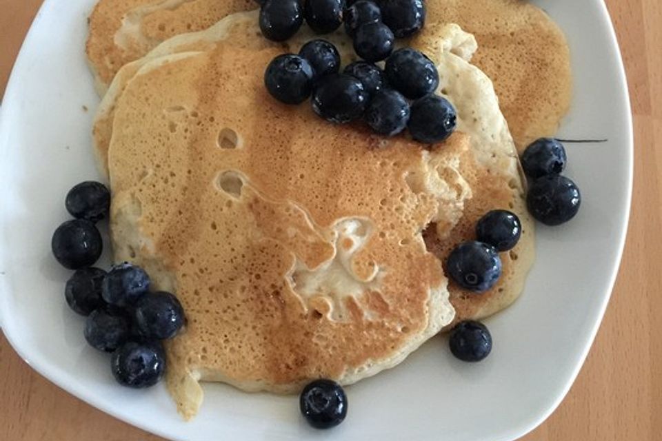 Pfannkuchen mit Hafermilch