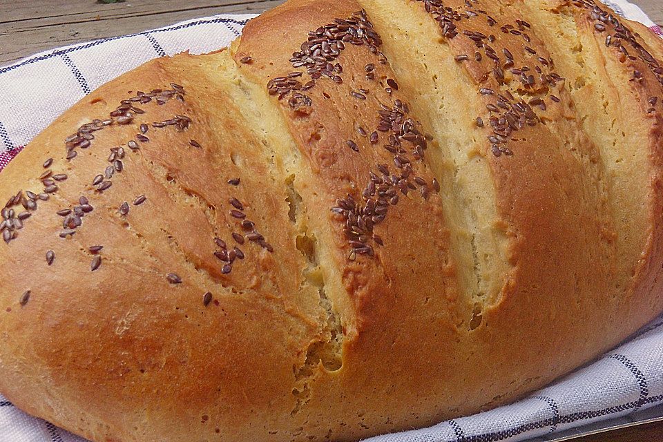 Deftiges Weißbrot