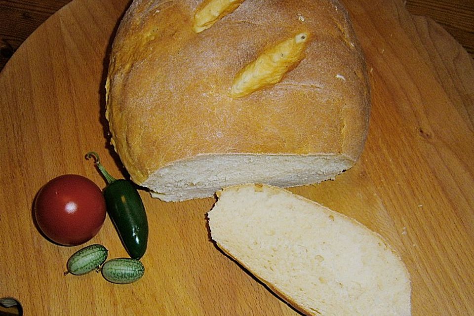 Deftiges Weißbrot