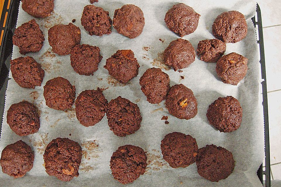 Schokokugeln aus Kuchenresten