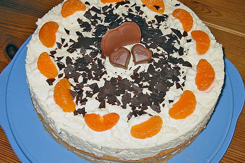 Mandarinen - Quarktorte