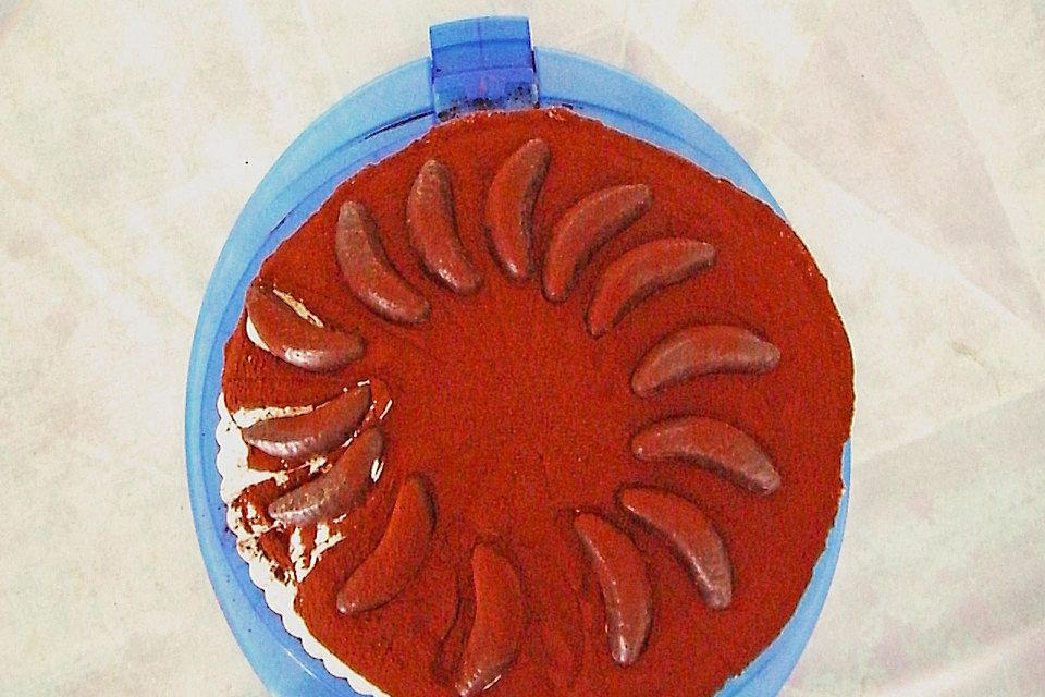 Bananen - Eierlikörtorte