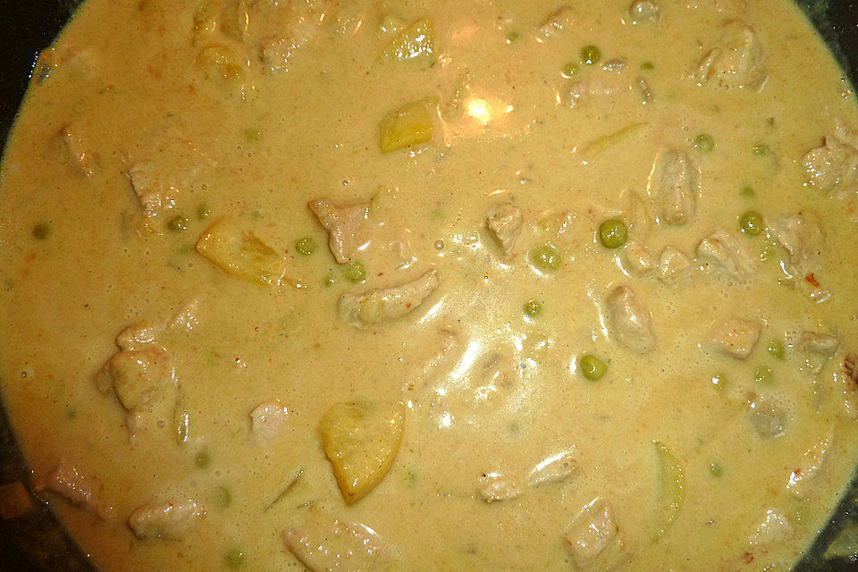 Curry mit Mandarinen