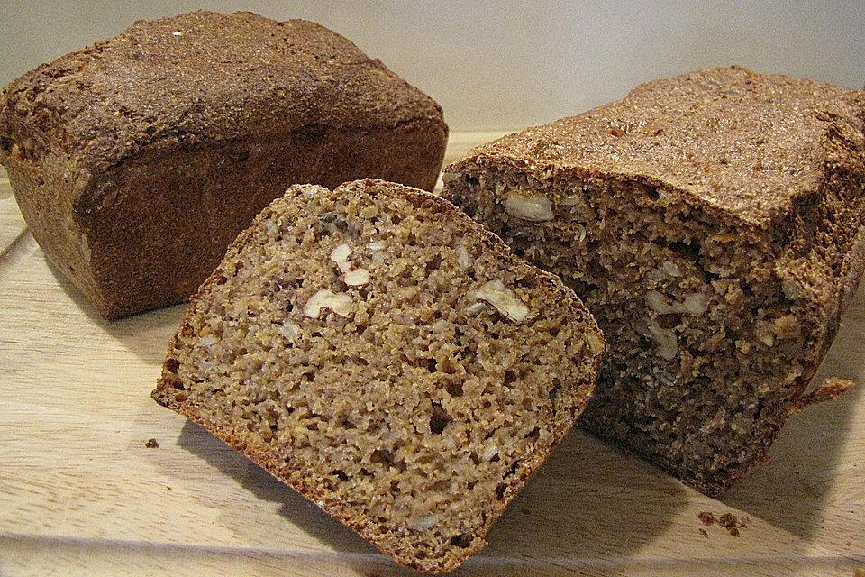 Schnelles Kürbiskernbrot