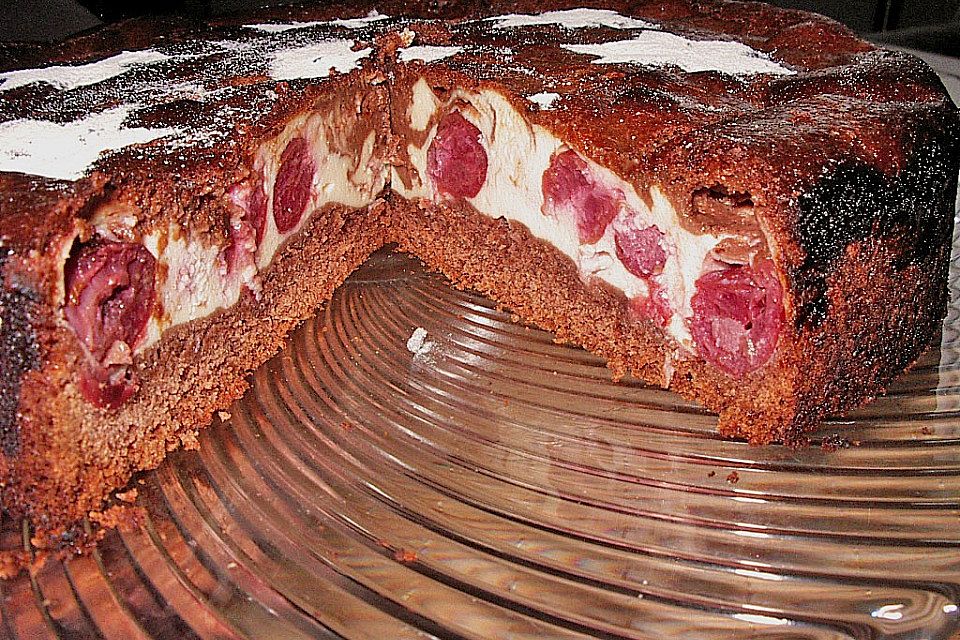 Nutella - Kirsch - Käsekuchen