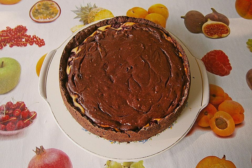 Nutella - Kirsch - Käsekuchen