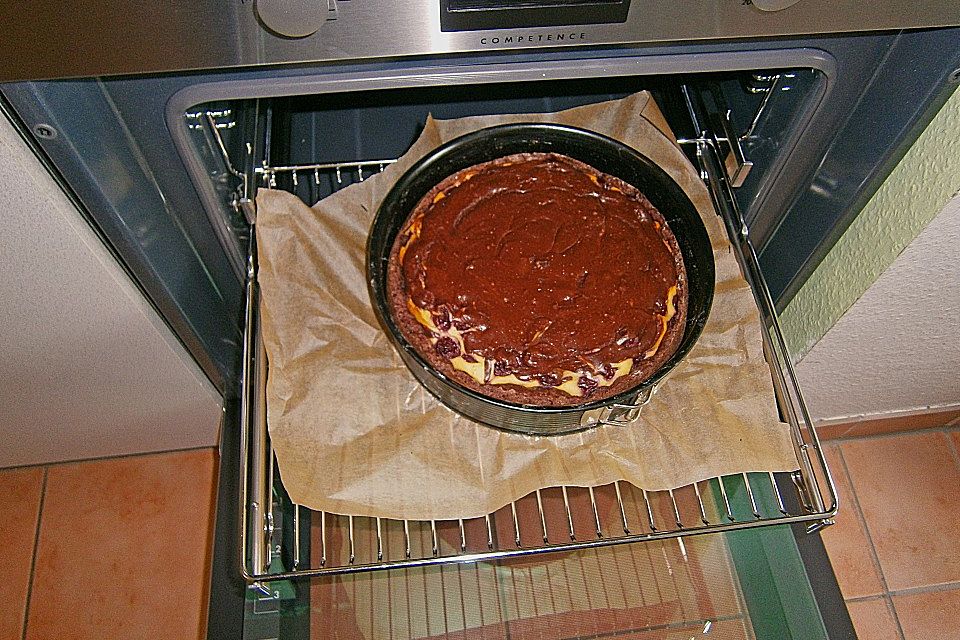 Nutella - Kirsch - Käsekuchen