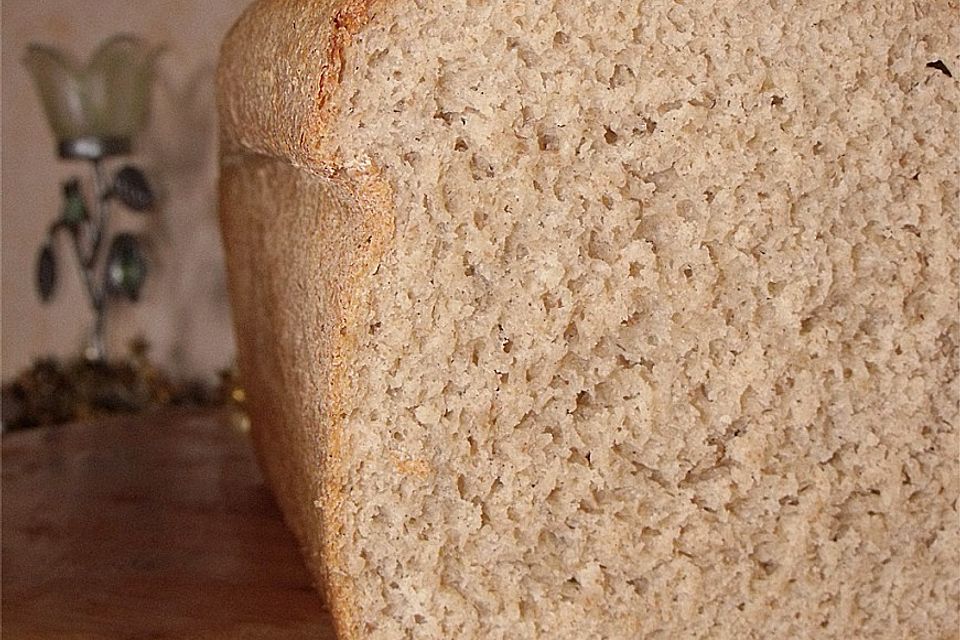 Mischbrot ohne Sauerteig