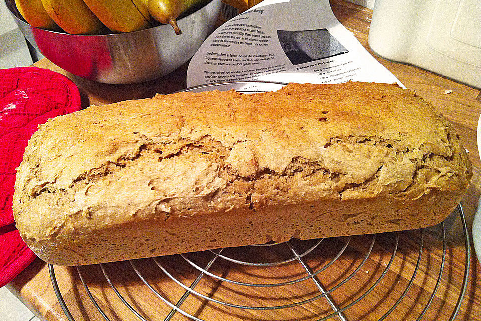 Mischbrot ohne Sauerteig