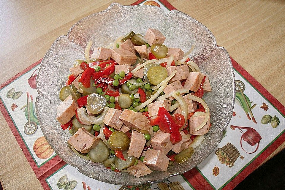 Fleischkäsesalat