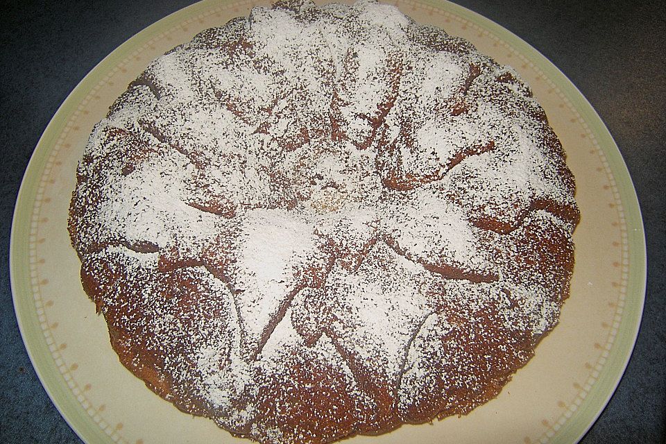 Apfel - Frischkäse - Rührkuchen