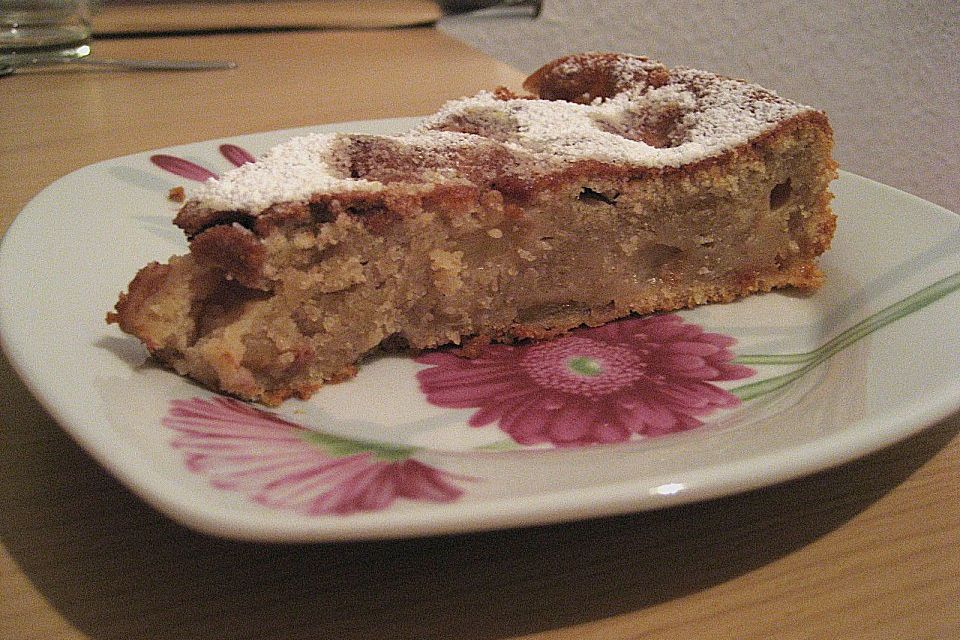 Apfel - Frischkäse - Rührkuchen